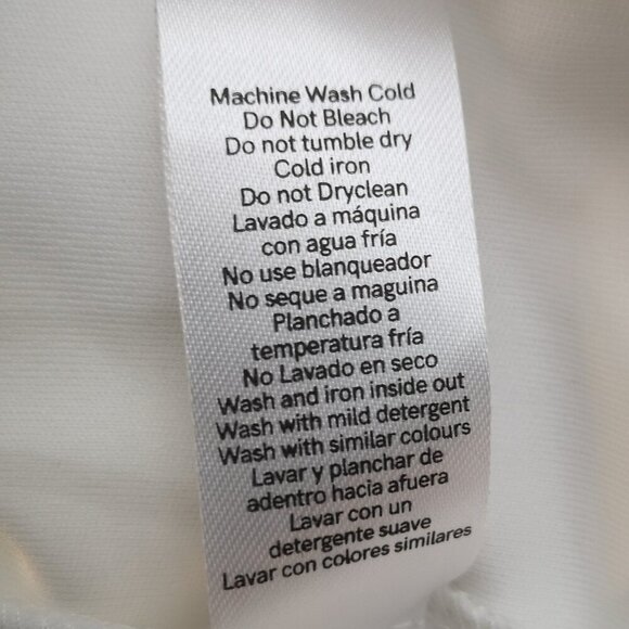 Venus Ladies Size Medium Off White w/ Lace Detail Lined Sleeveless Midi Dress - Picture 6 of 12